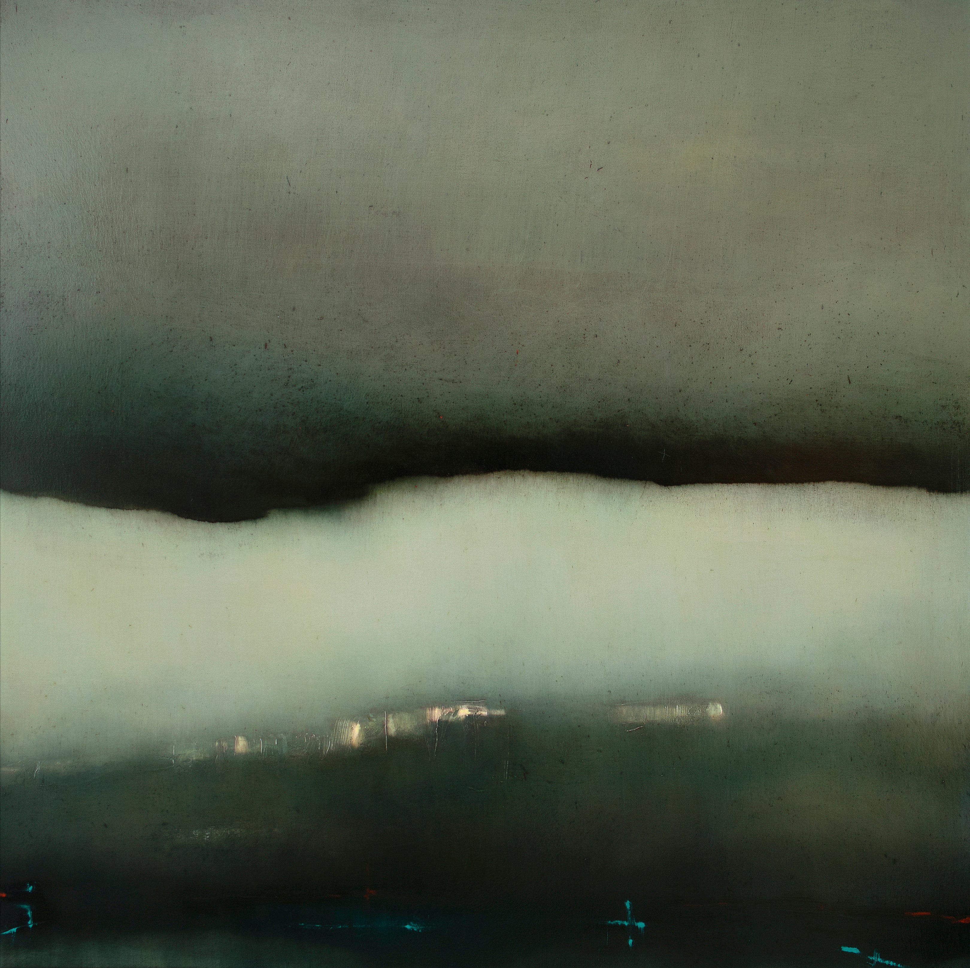 Abstract painting by artist Richard Whadcock