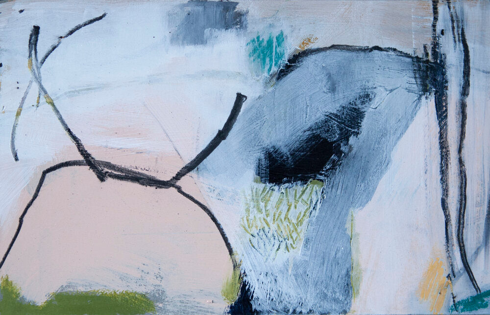 Abstract painting by artist Kate Shooter
