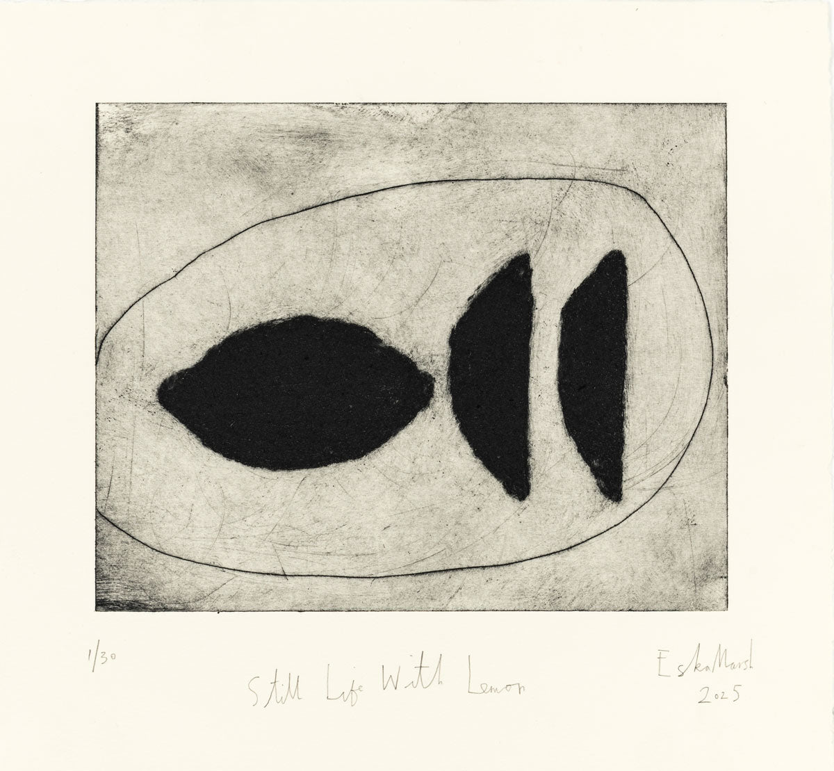 Eska Marsh, Still Life with Lemons