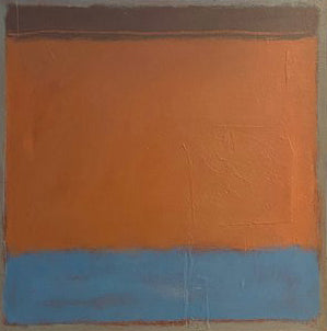 Red Oxide and Teal by Felice Hodges