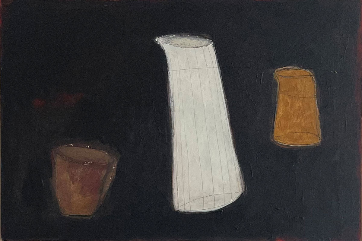 White jug by Lara Voce