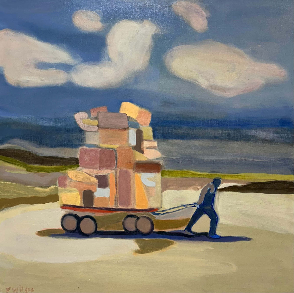 Summer Exhibition, The Baggage Handler