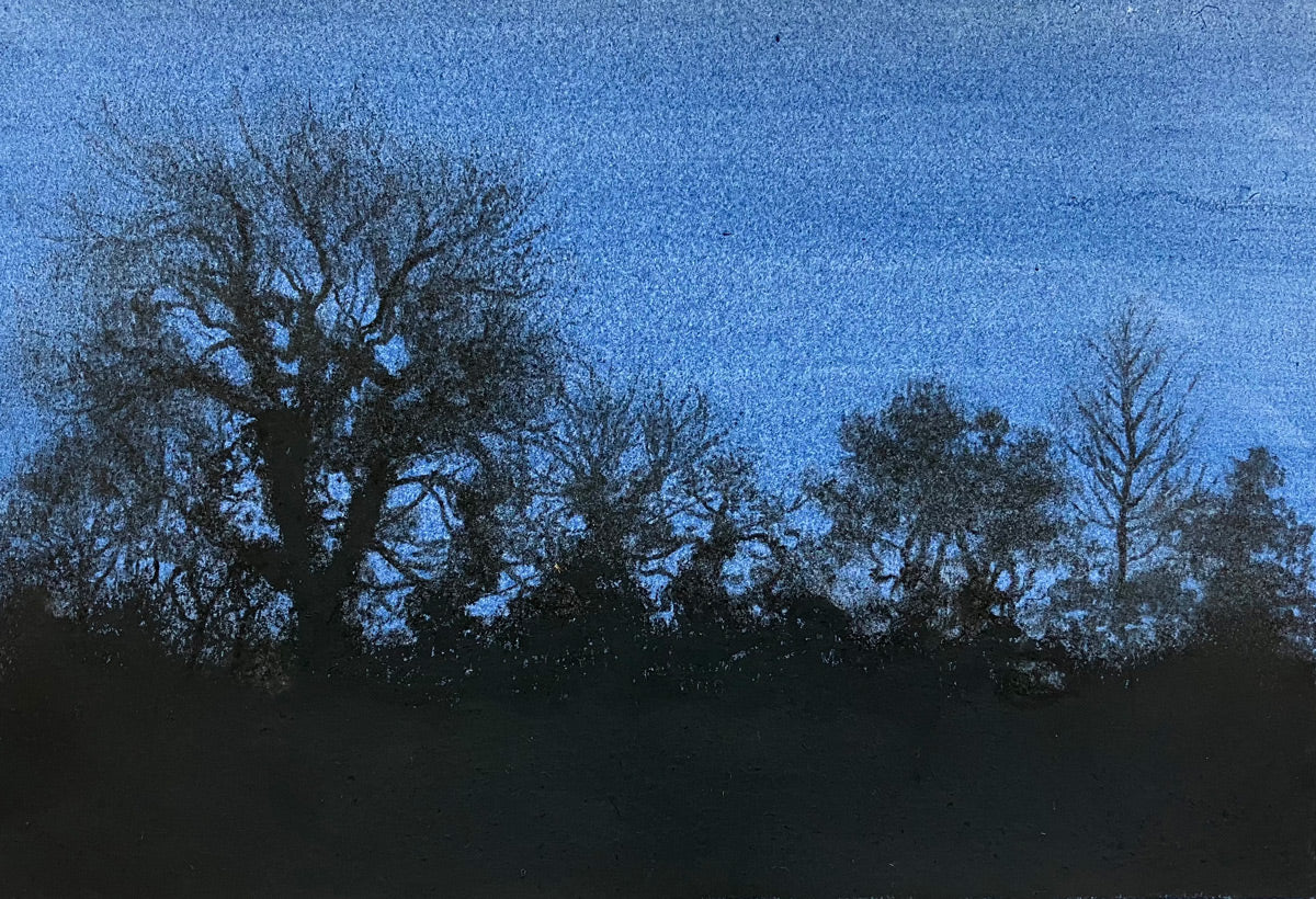 Abigail Reed, Hedgerow at Twilight